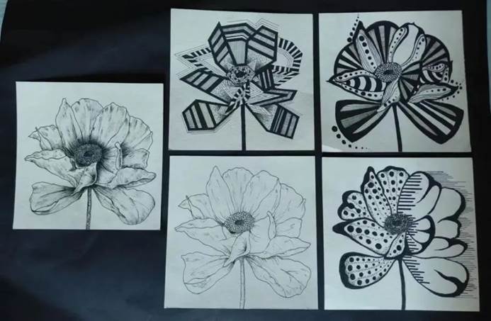 创意绽放，设计新生——美术学院21级视觉传达设计专业图案设计与应用课程作品展圆满举办